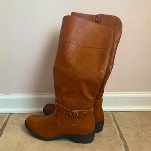 St Johns Bay Brown Calf high boots